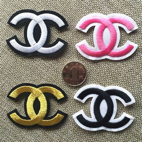 chanel embroidery patch.